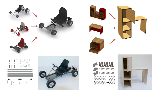 Design and fabrication by example