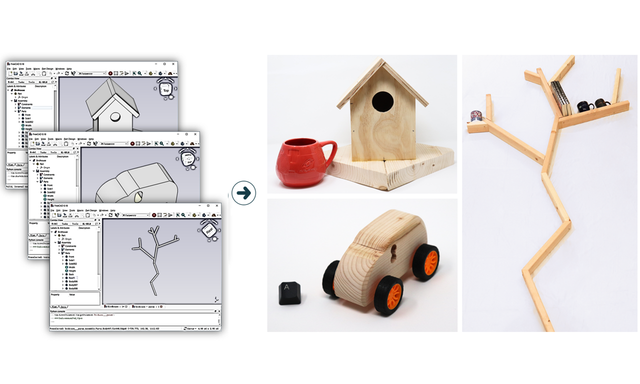 Carpentry compiler