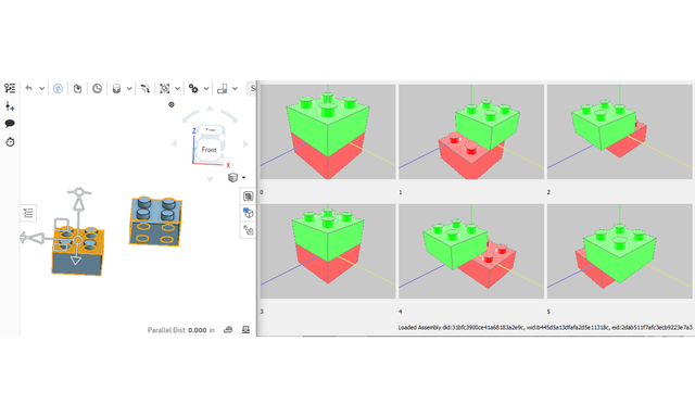 AutoMate: a dataset and learning approach for automatic mating of CAD assemblies