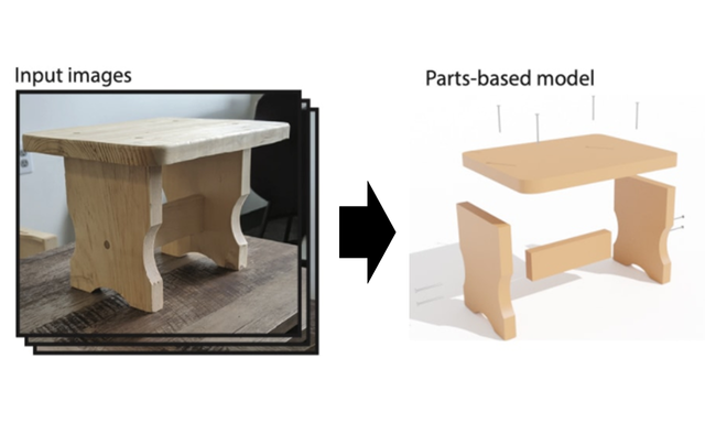 Fabrication-Aware Reverse Engineering for Carpentry